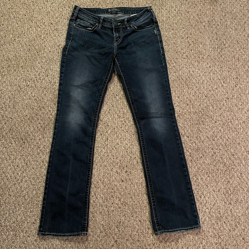 Silver jeans